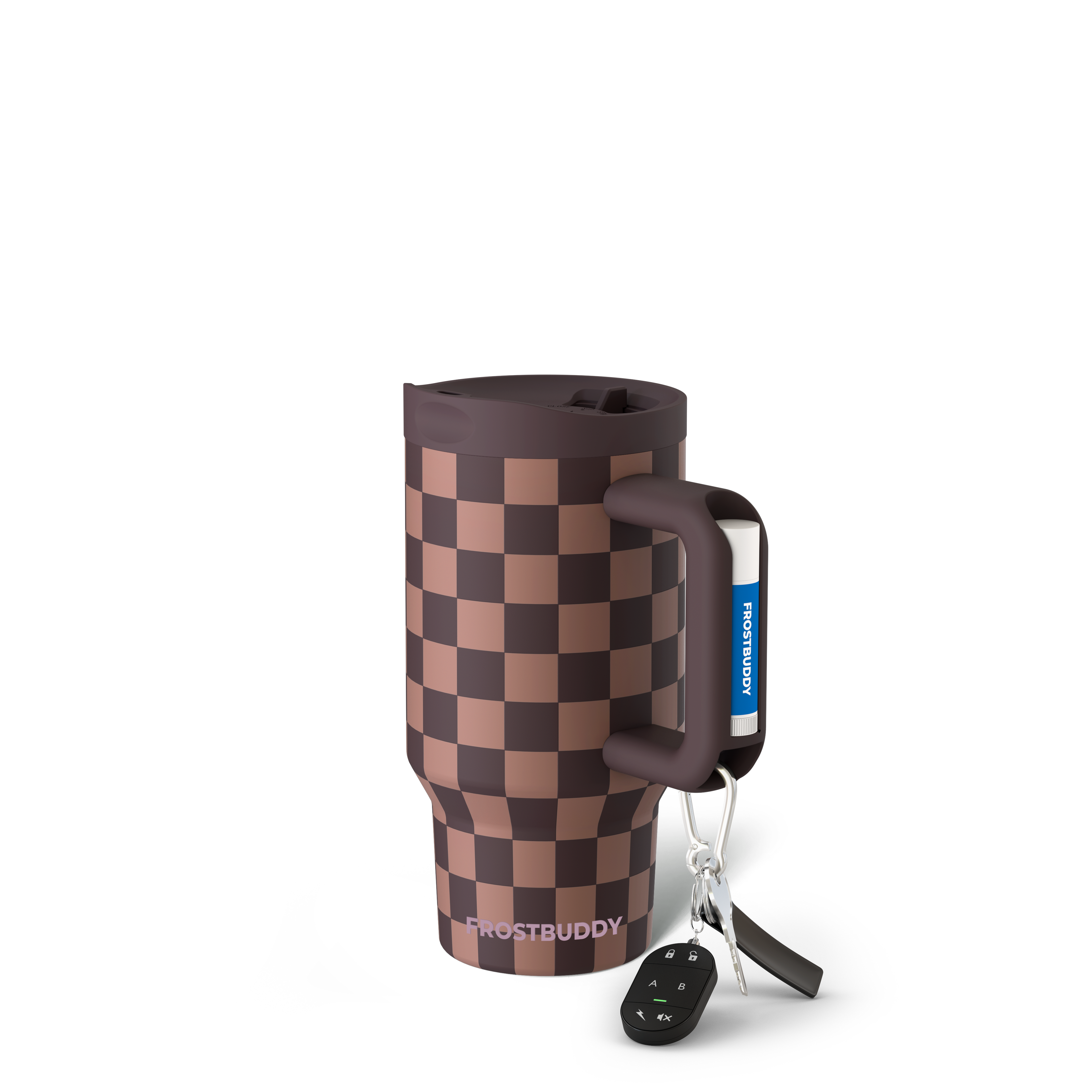 Mug Buddy 16oz | Espresso Checkered